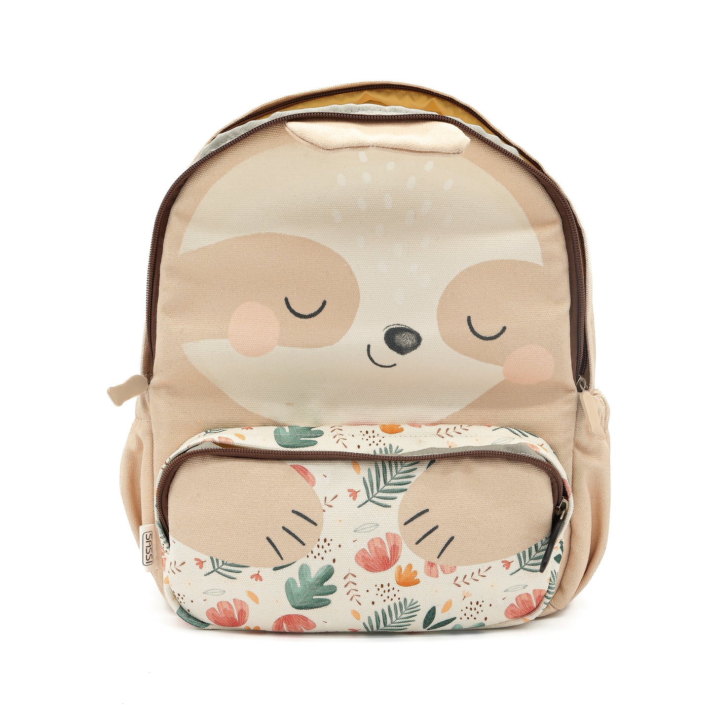 Kids Backpack - A4 Size - Gnawy The Sloth