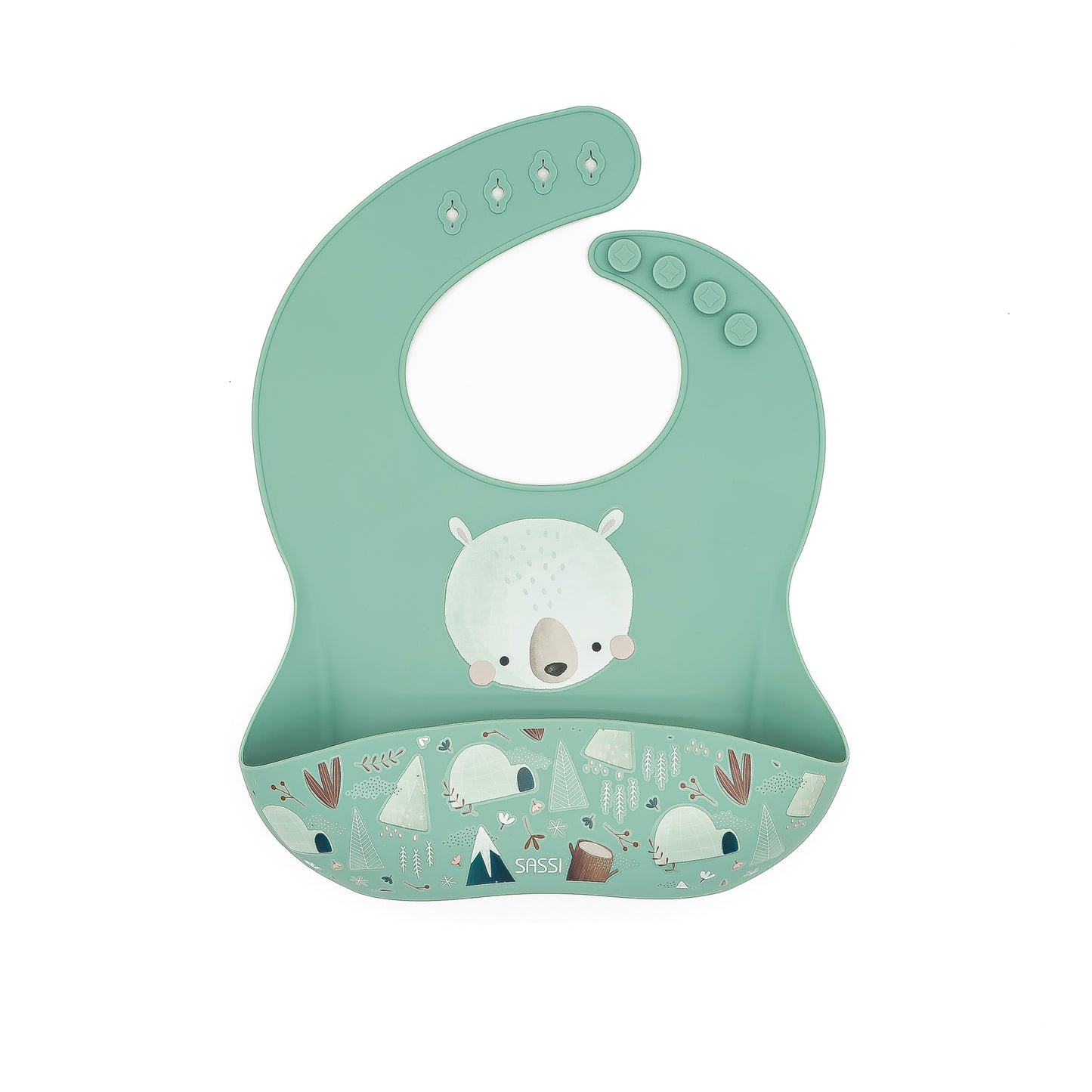 Babero de Silicona - Munchy El Oso