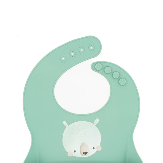 Babero de Silicona - Munchy El Oso