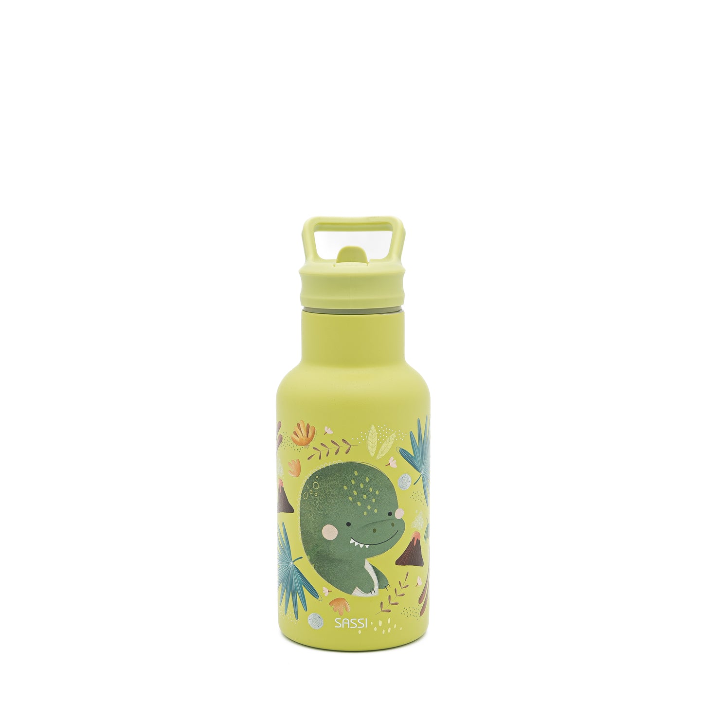 Botella de acero inoxidable Térmica 350 ml - Cracky El Dinosaurio