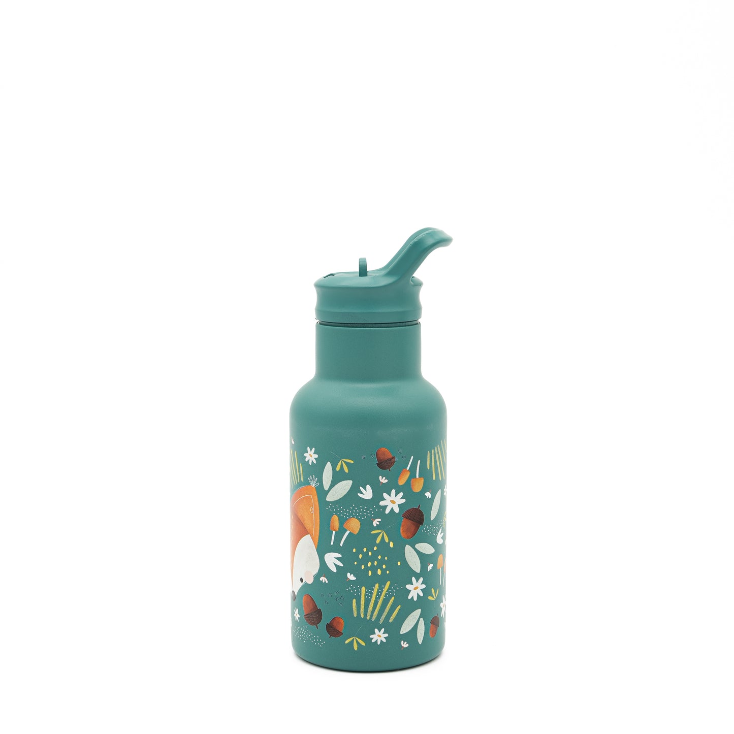 350ml Vacuum Insulated Stainless Steel Bottle - Crunchy The Fox