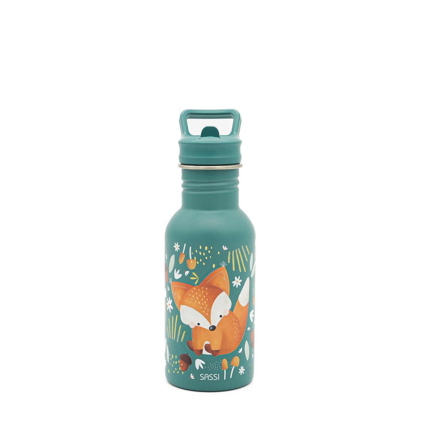Botella de acero inoxidable - 500 ml - Crunchy El Zorro