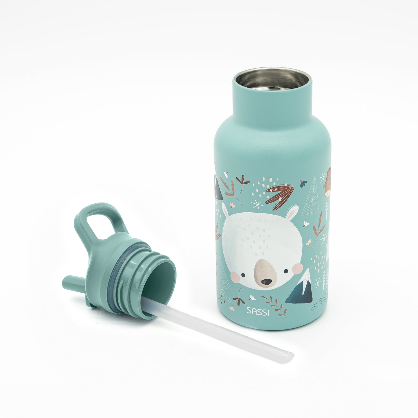 350 ml Botella de acero inoxidable con aislamiento al vacío - Munchy El Oso
