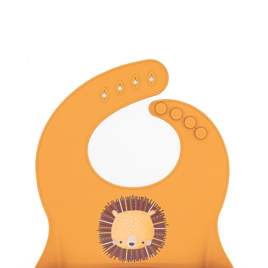 Babero de Silicona - Chompy El Leon