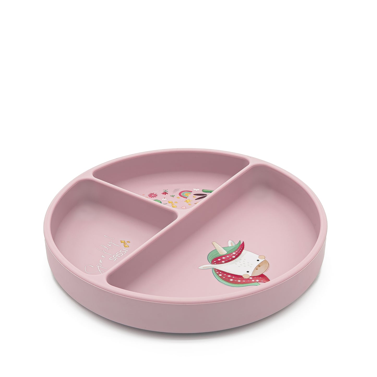 Plato de Silicona - Sparkly El Unicornio