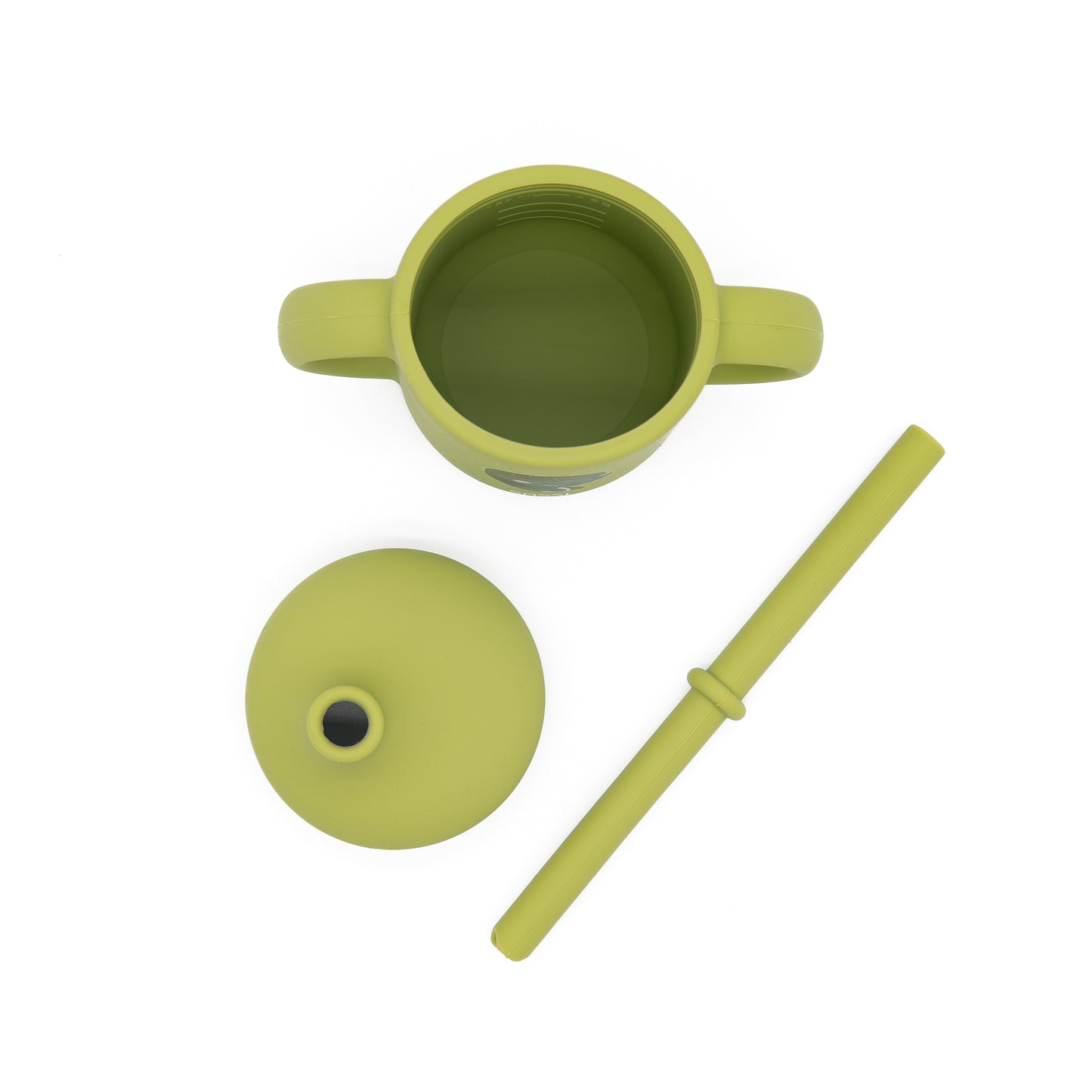 Taza con Cañita de Silicona - Cracky El Dinosaurio