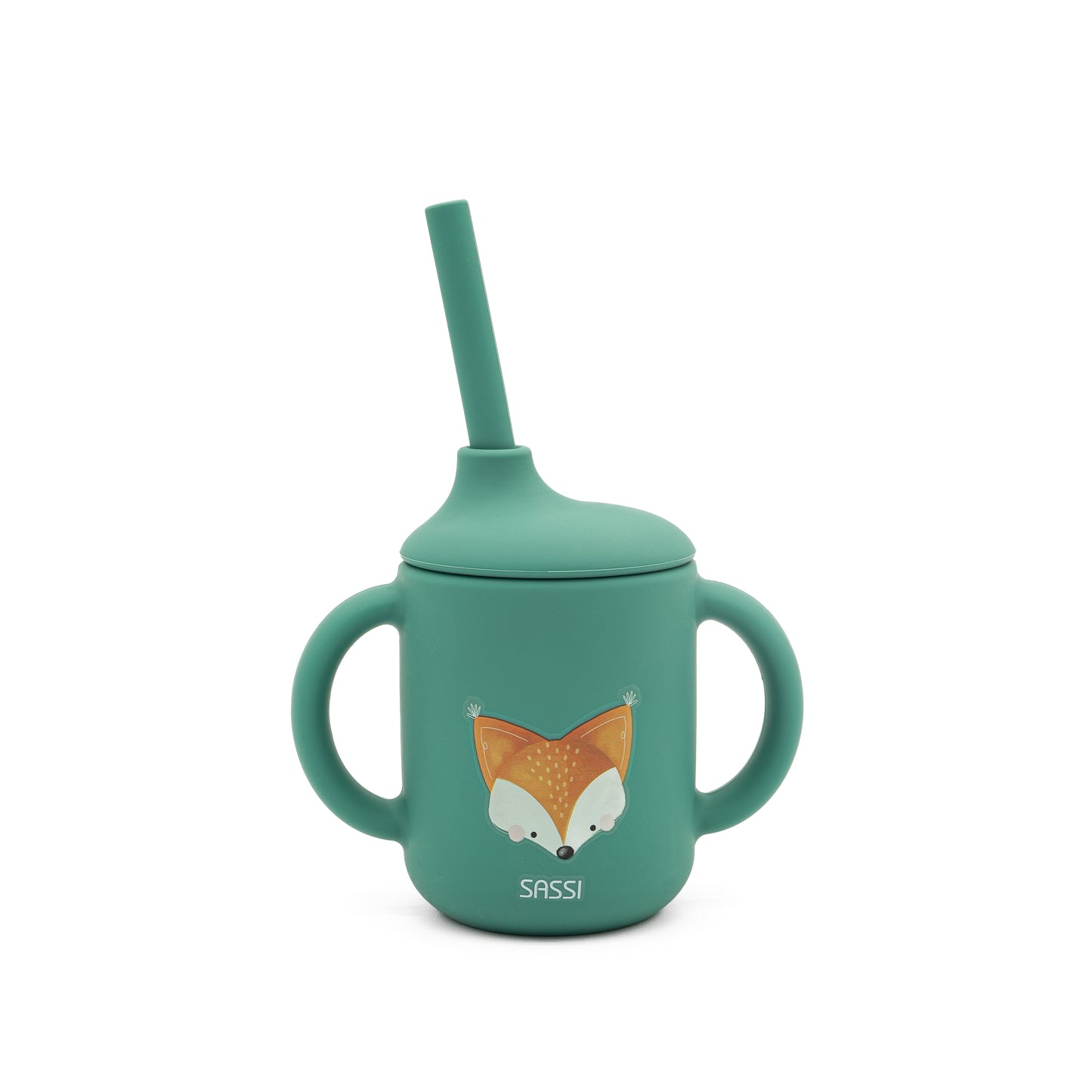 Taza con Cañita de Silicona - Crunchy El Zorro