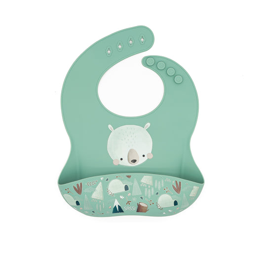 Babero de Silicona - Munchy El Oso