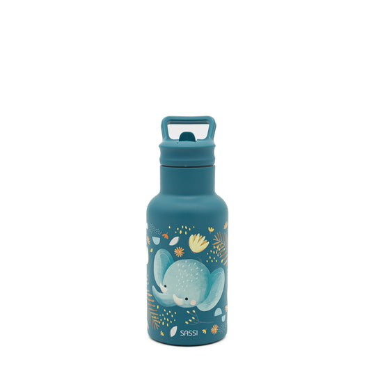 350 ml Botella de acero inoxidable con aislamiento al vacío - Chewy The Elefante