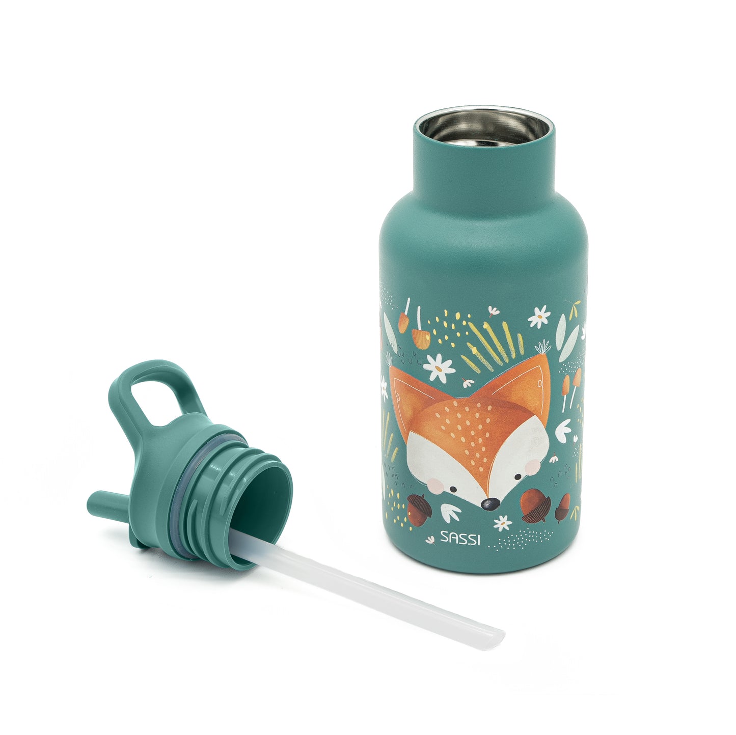 Botella de acero inoxidable - 500 ml - Crunchy El Zorro