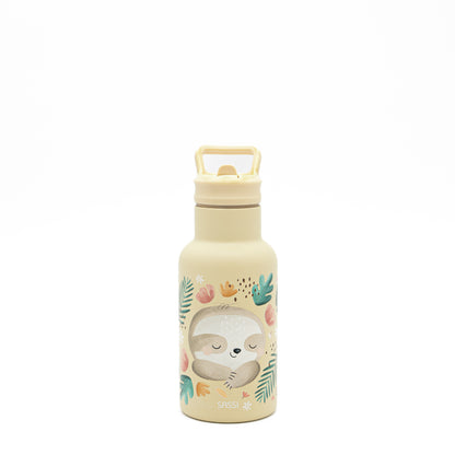 Botella de acero inoxidable Térmica 350 ml - Gnawy El Perezoso