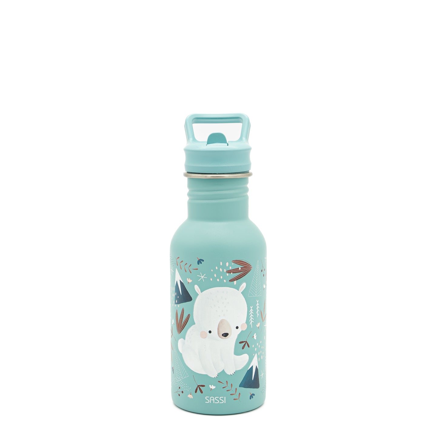 Botella de acero inoxidable - 500 ml - Munchy El Oso