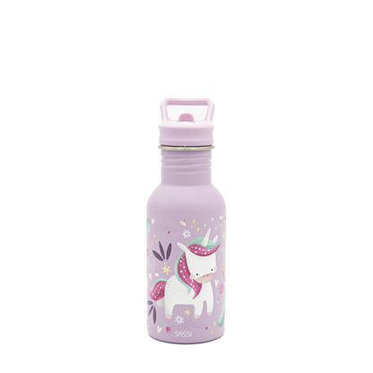 Botella de acero inoxidable - 500 ml - Sparkly El Unicornio