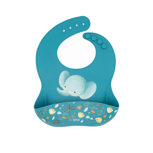 Babero de Silicona - Chewy The Elefante