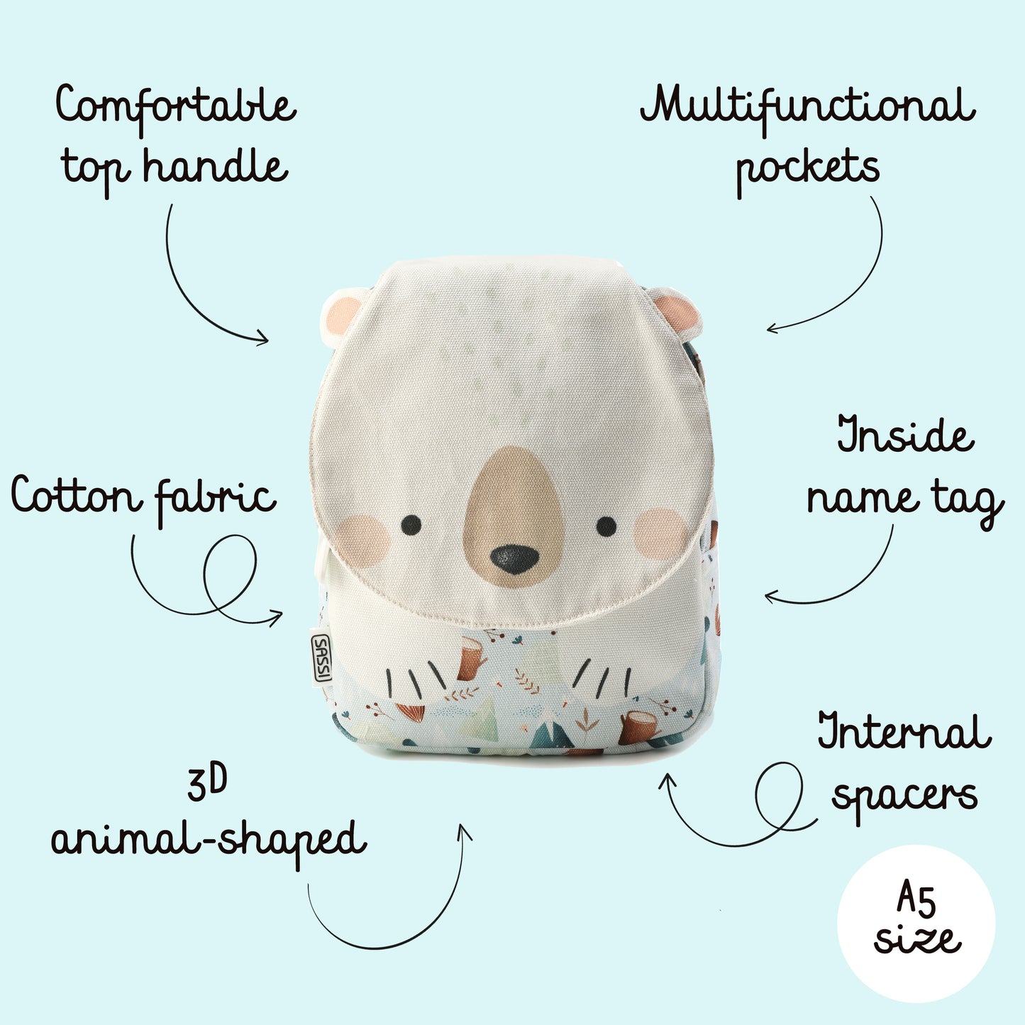 Mini Mochila  - Munchy El Oso