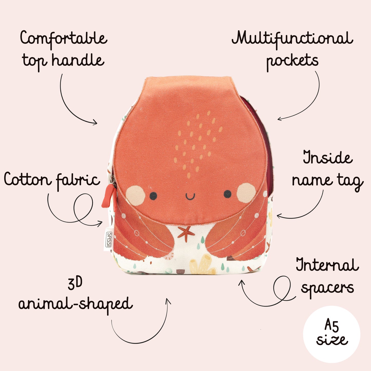 Mini Mochila  - Slurpy El Pulpo