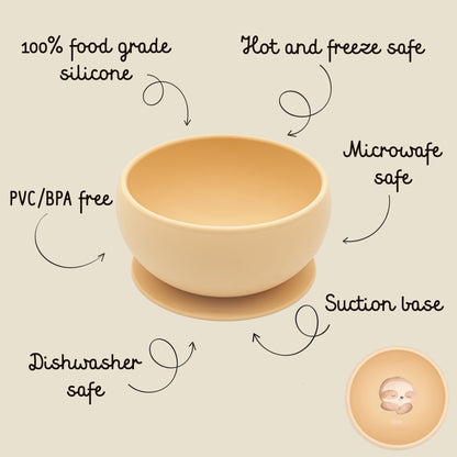 Bowl de Silicona - Gnawy el Perezoso