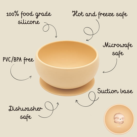 Bowl de Silicona - Gnawy el Perezoso