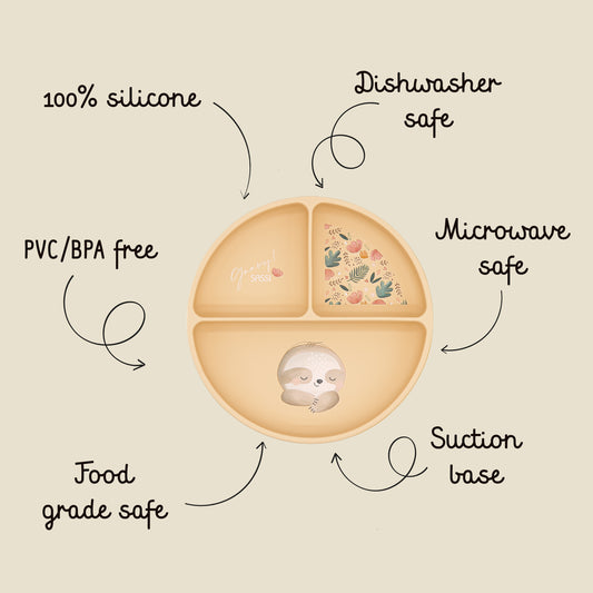 Plato de Silicona - Gnawy el Perezoso