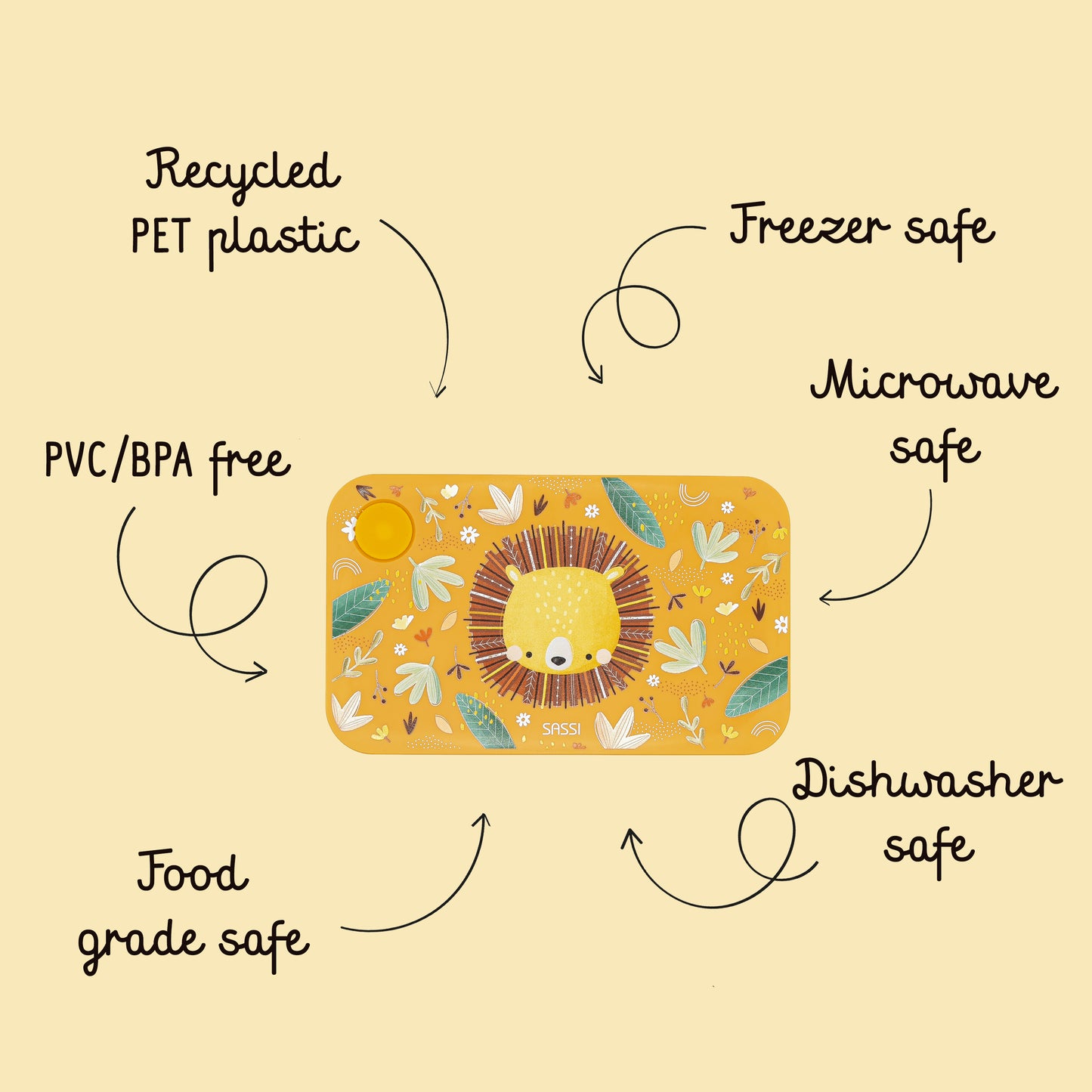 Lonchera RPET Chompy el León