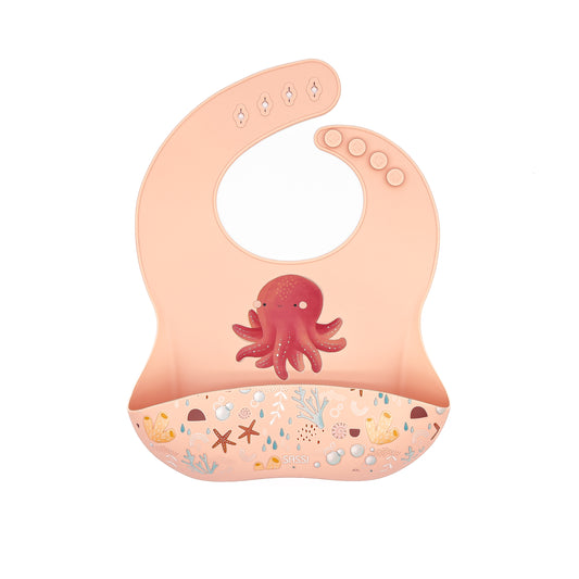 Babero de Silicona - Slurpy El Pulpo