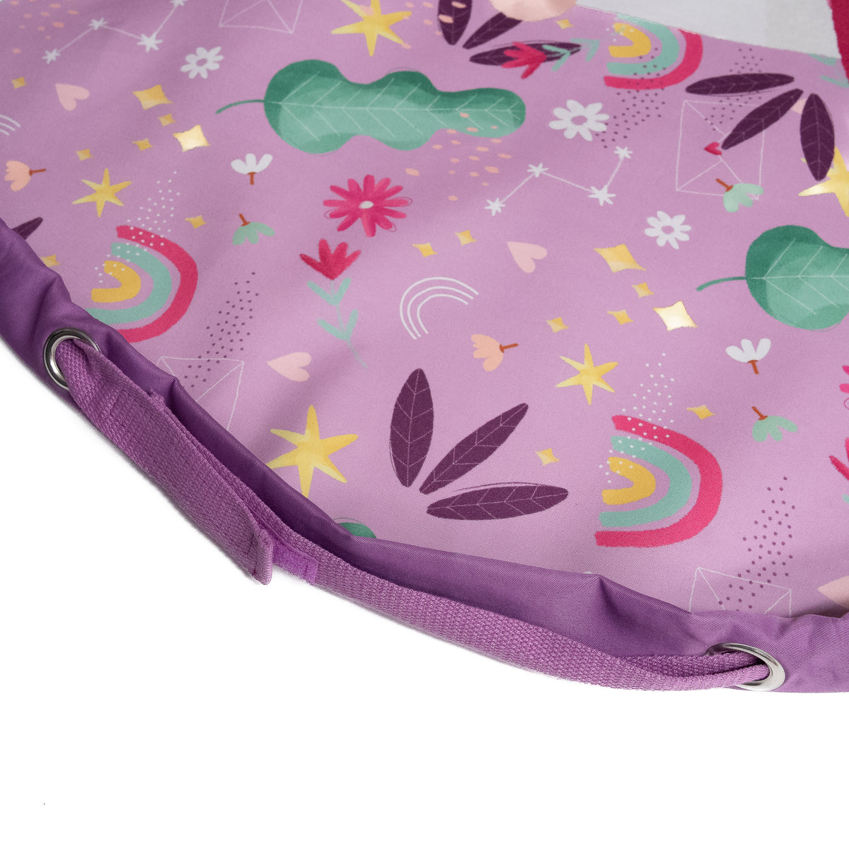 Bolsa tapete de juegos - Sparkly el Unicornio