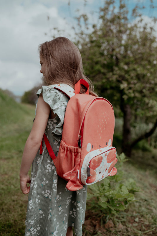 Kids Backpack - A4 Size - Slurpy The Octopus