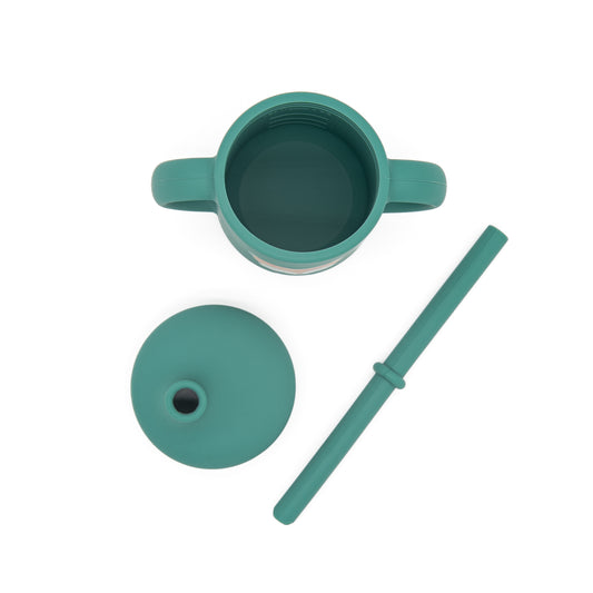 Taza con Cañita de Silicona - Crunchy El Zorro