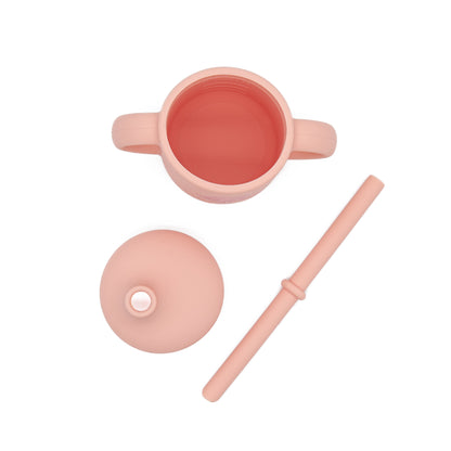 Cup with Silicone Straw - Slurpy the Octopus