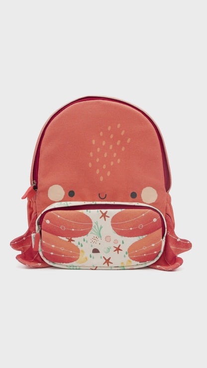 Mochila para niños - Tamaño A4 - Slurpy El Pulpo