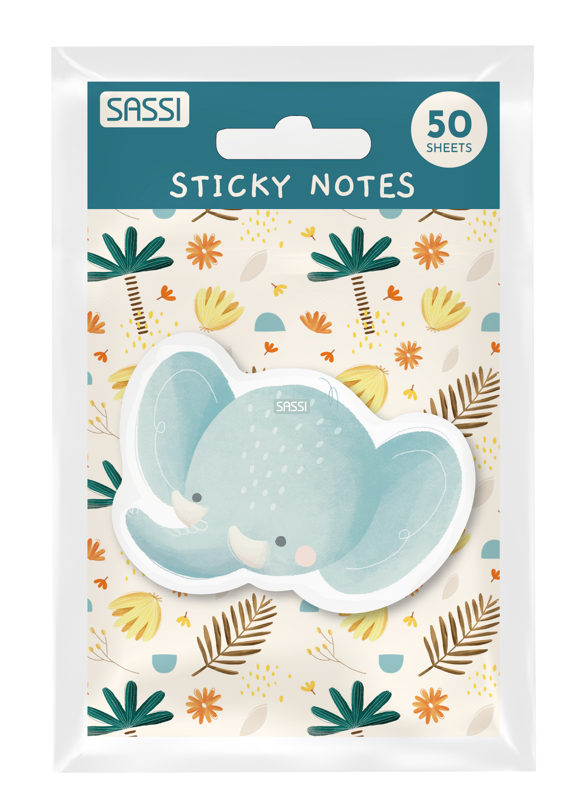 Notas adhesivas de 50 hojas - Chewy El Elefante